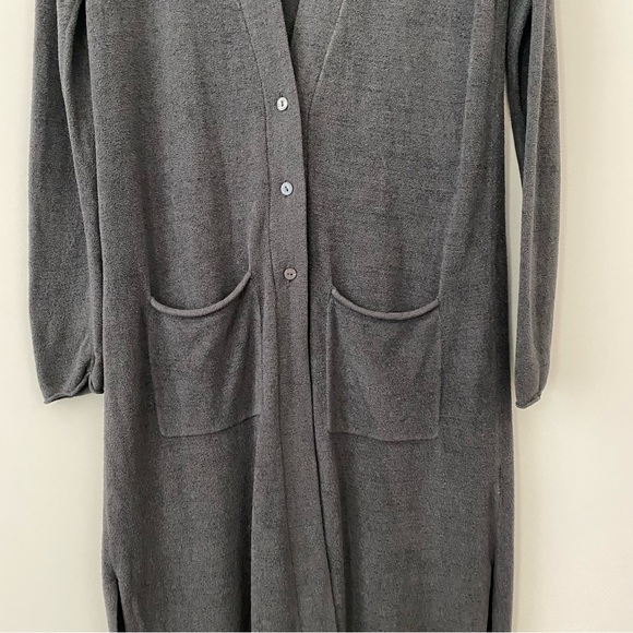 Barefoot Dreams 496 Cozychic Ultra Lite Long Duster Cardigan - Picture 6 of 11